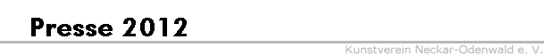 Presse 2012