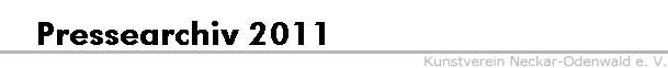 Pressearchiv 2011