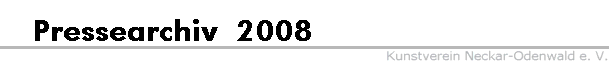 Pressearchiv  2008